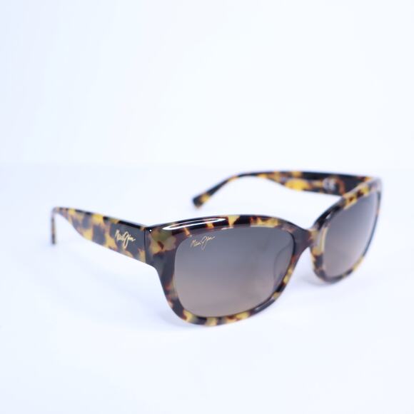 MAUI JIM Plumeria Cat Eye Sunglasses Tokyo Tortoise Brown Women\'s main image 6